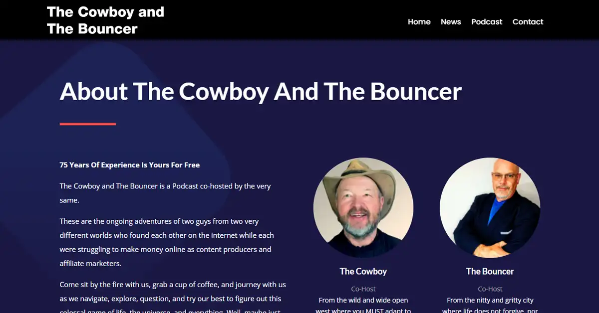 The Cowboy And The Bouncer Podcast